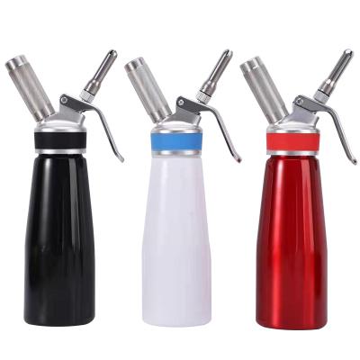 Cream Whipper Custom Kitchen Dessert Tool Chargers Wholesale Aluminum Whipped Ice Cream Topping Dispenser N2O Dispenser